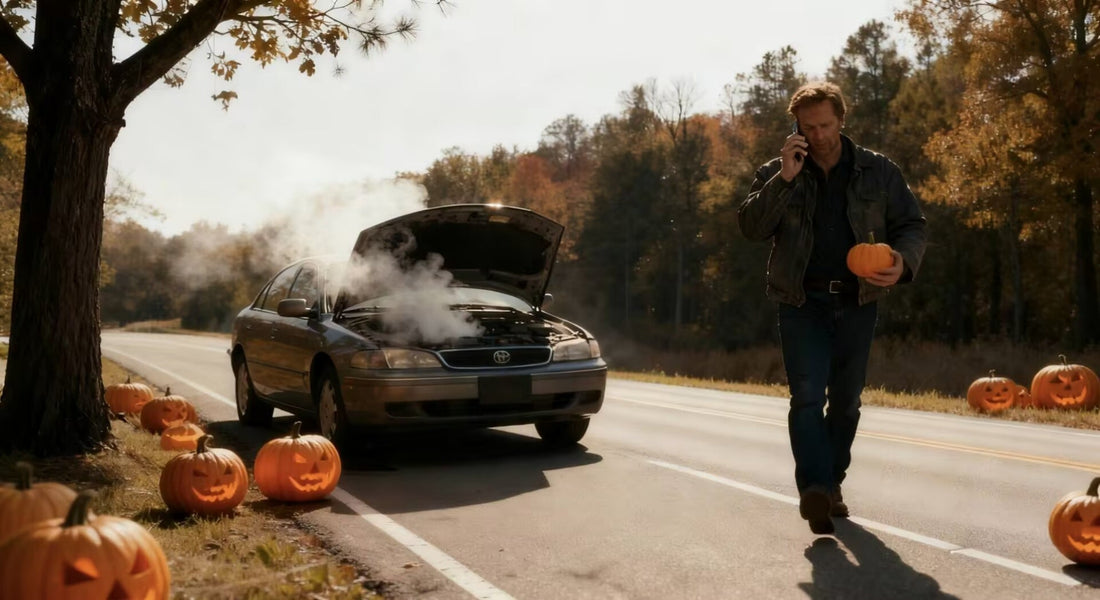 Does your car keep stalling during the Halloween trip? Problem it's your radiator!