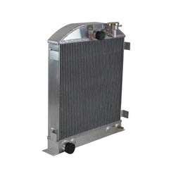 0 Wolrey Aluminum Radiator Fit 1931-1932 Ford Chopped Hot Rod w/Ford 302 V8 Model A