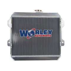 1Wolrey Aluminum Radiator Fits 1988-1997 TOYOTA Petrol HILUX RN85 YN85 1.8L/2.0L/2.2L/2.4L Petrol