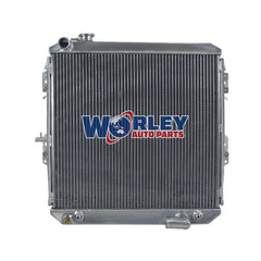 1Wolrey Aluminum Radiator Fits 1988-1997 Toyota Hilux LN106 LN107 LN111 Diesel AT