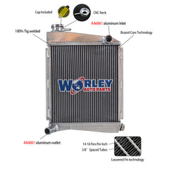 1Wolrey Aluminum Radiator Fits AUSTIN ROVER MINI COOPER with switch hole 1275 GT 1992-1997