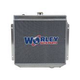 1Wolrey Aluminum Radiator Fits FORD XY XW 302 GS GT 351 CLEVELAND 1969-1972 1970 1971