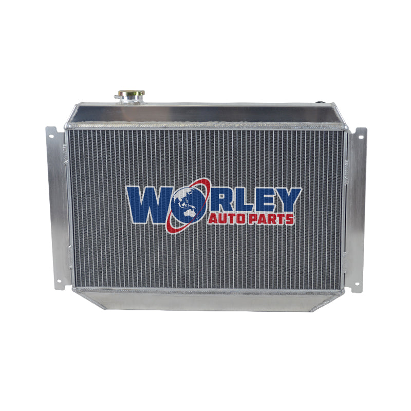 1Wolrey Aluminum Radiator Fits HOLDEN Kingswood HG HT HK HQ HJ HX HZ V8 Chev engine