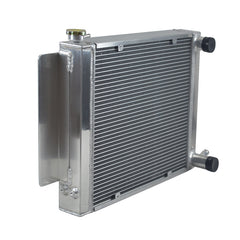 1Wolrey Aluminum Radiator Fits Mazda RX2 RX3 RX4 RX5 RX7 with heater pipe Manual