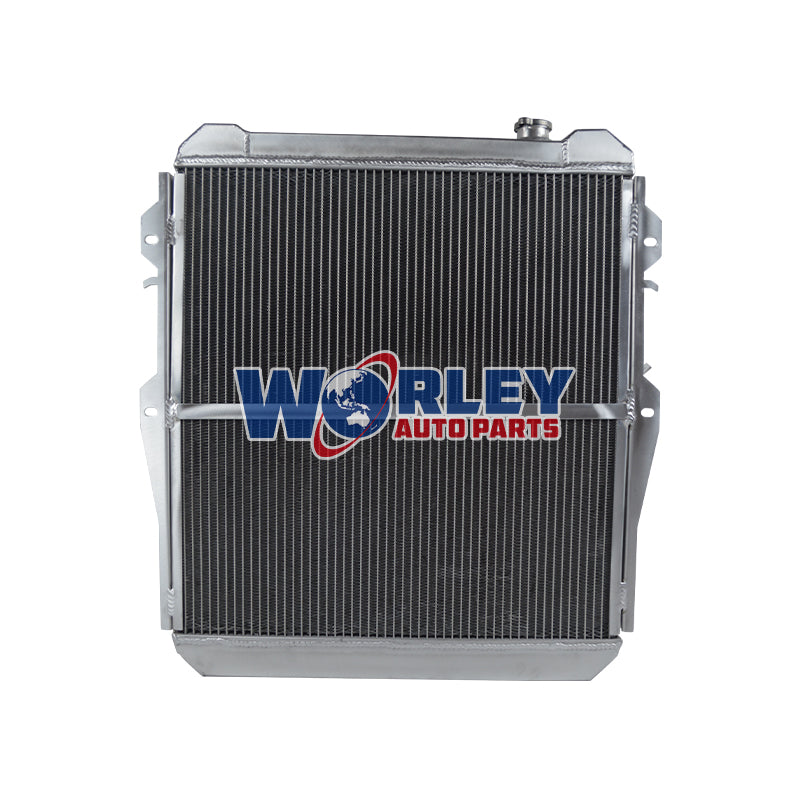 1Wolrey Aluminum Radiator Fits Toyota Hilux surf KZN130 1KZTE 3.0L Turbo Diese 1993-1996 AT
