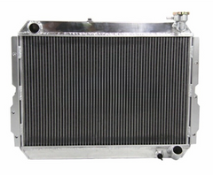 1Wolrey Aluminum Radiator Fits Toyota Landcruiser 60 Series FJ60 FJ61 FJ62 3F Petrol MT 80-90