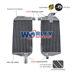 1Worley Aluminum Radiator FOR Honda CRF450R /CRF450RWE/CRF450RX 2021-2024 2023 2022