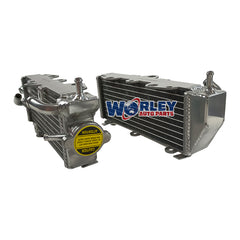 1Worley Aluminum Radiator FOR Suzuki RM250/RM 250 2-stroke 1993 1994 1995