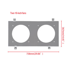 1Worley Aluminum Radiator Fan Shroud Kit Fits MAZDA 6 GJ GL Sedan 2.2 Diesel Manual 2012-2017 2013 2014 2015 2016