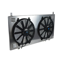 1Worley Aluminum Radiator Fan Shroud Kit Fits Nissan GU PATROL Y61 PETROL 4.5L 1997-2001