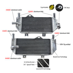 1Worley Aluminum Radiator For 2010 2011 2012 2013 HONDA CRF250R CRF250 CRF 250 R