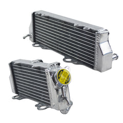 1Worley Aluminum Radiator For HM CRM F125X DERAPAGE RR 4T 2010-2017 2016 2015 2014 2013 2012 2011