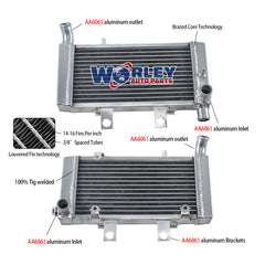 1Worley Aluminum Radiator For HONDA VFR800FI VFR800-Fi (RC46) Interceptor 1998-2001 2000 1999