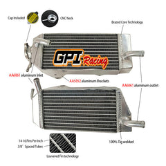 1Worley Aluminum Radiator For Honda CRF450 CRF450R CRF 450 F 2009-2012 2010 2011