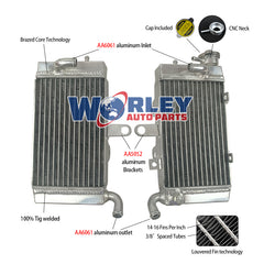 1Worley Aluminum Radiator For Honda XRV650 XRV 650 Africa Twin J/K RD03 1988-1990 1989