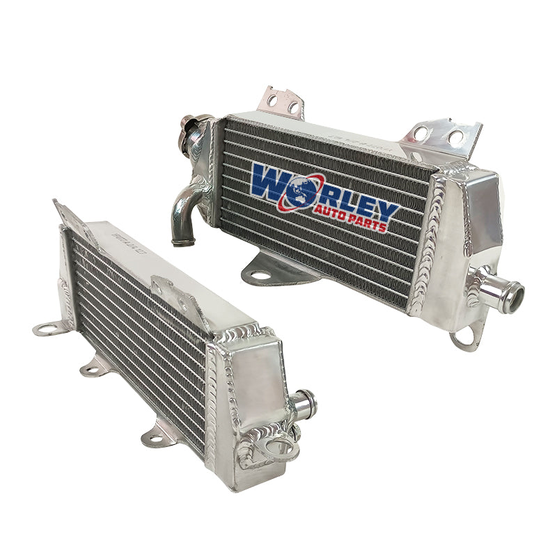 1Worley Aluminum Radiator For Kawasaki KDX200 KDX220 KDX 200 220 1997-2006 1998 1999 2000 2001 2002 2003 2004 2005
