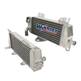 1Worley Aluminum Radiator For Kawasaki KDX200 KDX220 KDX 200 220 1997-2006 1998 1999 2000 2001 2002 2003 2004 2005