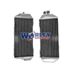 1Worley Aluminum Radiator For Suzuki DR-Z400S/DRZ400SM 2000-2008 2001 2002 2003 2004 2005 2006 2007
