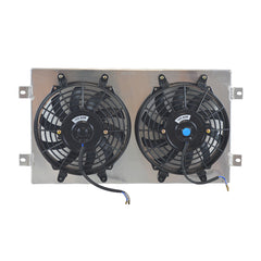 1Worley Aluminum Radiator With Fan Shroud Kit Fits VW Golf MK1 MK2 GTI/Scirocco 1.6 1.8 8V MT