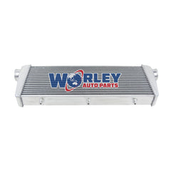 2Wolrey 76mm inlet/outlet Front Mount Aluminum Universal Turbo Intercooler 710x280x64mm