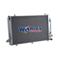 2Wolrey Aluminum Radiator FOR Audi 80 & Coupe 1991-1996, Cabriolet 1992-2000 2.6L/ 2.8L Kühler