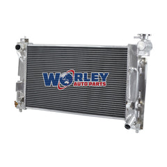 2Wolrey Aluminum Radiator FOR Pontiac Vibe & Toyota Corolla/Matrix 1.8L L4 2003-2008 2004 2005 2006 2007