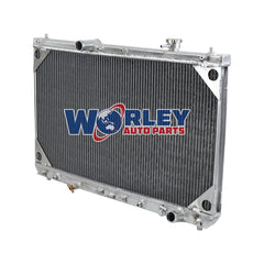 2Wolrey Aluminum Radiator FOR Toyota Camry 2.2 L4 1997-2001 2000 1999 1998