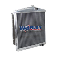 2Wolrey Aluminum Radiator Fits1954-1956 Oldsmobile Deluxe 88 Super 88 V8 W/Chevy Engine