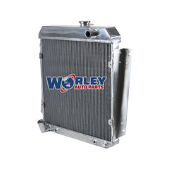 2Wolrey Aluminum Radiator Fits 1957 Buick Special V8 6.0L Automatic Transmission