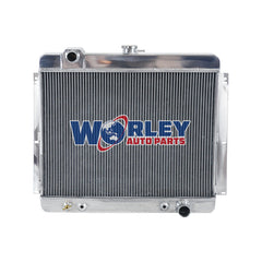 2Wolrey Aluminum Radiator Fits 1959 1960 Oldsmobile 98 Fiesta Super 88 V8 Chevy Engine AT