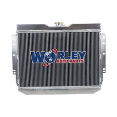 2Wolrey Aluminum Radiator Fits 1964-1965 Chevrolet Chevelle LS Swap 64 65