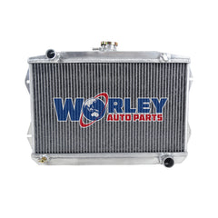 2Wolrey Aluminum Radiator Fits 1965-1968 Sunbeam Alpine Series V 1.7L I4 1967 66 MT