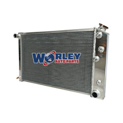 2Wolrey Aluminum Radiator Fits 1970-1981 Chevy Camaro/1975-1979 Nova/1968-1973 Chevelle El Camino
