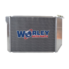 2Wolrey Aluminum Radiator Fits 1972-1984 FORD FALCON XA/XB/XC/XD FAIRMONT CLEVELAND 302/351