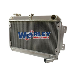 2Wolrey Aluminum Radiator Fits 1979-1985 Mazda RX-7 RX7 S1 S2 S3 MT 1980 1981 1982 1983 1984