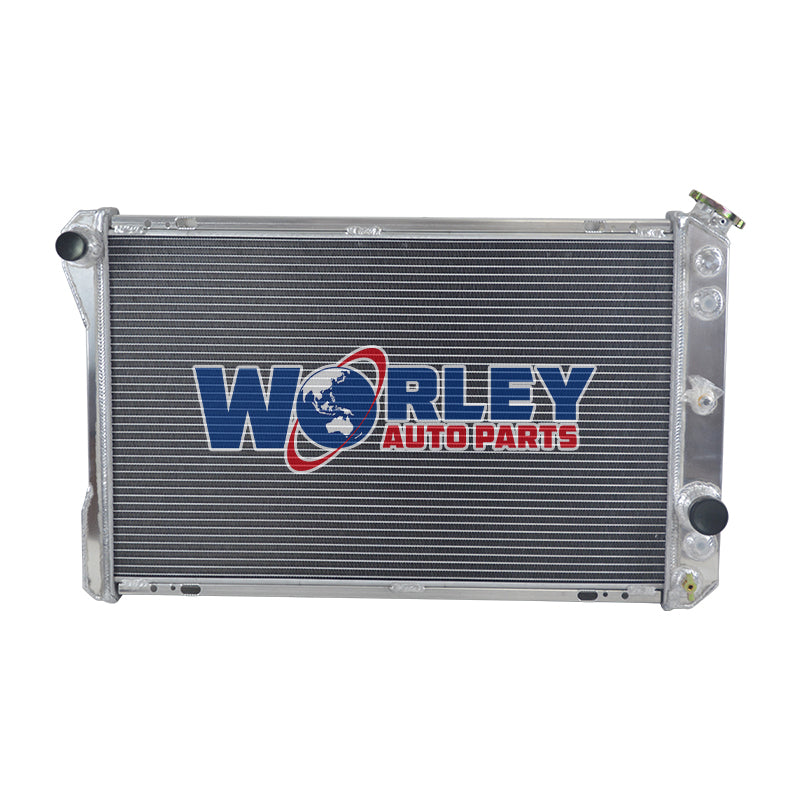 2Wolrey Aluminum Radiator Fits 1982-1992 Pontiac Firebird/Trans Am/Chevy Camaro