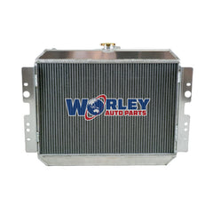 2Wolrey Aluminum Radiator Fits 1988-1993 1992 1991 FORD Courier PC/1985-1990 MAZDA B2200 Petrol Diesel