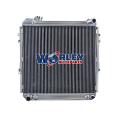 2Wolrey Aluminum Radiator Fits 1988-1995 Toyota Pickup 4Runner 4WD 3.0L V6 1989 1990 1991 1992 1993 1994