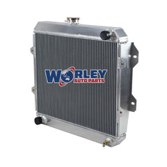 2Wolrey Aluminum Radiator Fits 1988-1997 TOYOTA Petrol HILUX RN85 YN85 1.8L/2.0L/2.2L/2.4L Petrol