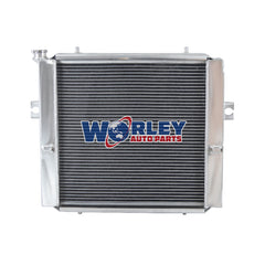 2Wolrey Aluminum Radiator Fits 1990-on Toyota Forklift 7FGA 7FGC 7FGK 7FGU 7FDA 7FDK 7FDU