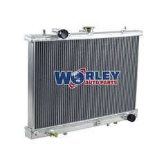 2Wolrey Aluminum Radiator Fits 1996-2006 Mitsubishi Triton MK 2.4L Petol 2.8L Diesel 1997 1998 1999 2000 2001 2002 2003 2004