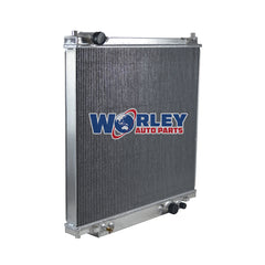 2Wolrey Aluminum Radiator Fits 1999-2005 Ford F250 F350 F450 Super Duty Excursion V8 V10 2000 2001 2002 2003 2004