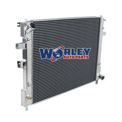 2Wolrey Aluminum Radiator Fits 2002-2005 2003 2004 Ford Crown Victoria Grand Marquis Town Car MT