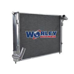 2Wolrey Aluminum Radiator Fits 2002-2007 BMW MINI COOPER S R50 R52 R53 1.6 2003 2004 2005 2006