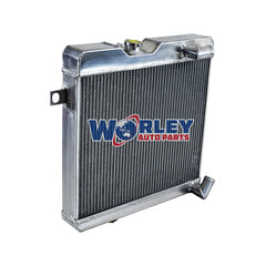 2Wolrey Aluminum Radiator Fits ALFA ROMEO GT 1972-1977 1973 1974 1975 1976 Manual