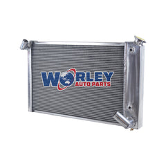 2Wolrey Aluminum Radiator Fits CHEVROLET CORVETTE 350 5.7L V8 SMALL BLOCK 1969-1972 1970 1971