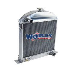 2Wolrey Aluminum Radiator Fits Ford model A chopped w/Chevy engine 1928-1931 1929 1930