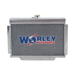 2Wolrey Aluminum Radiator Fits HOLDEN EH/EJ PREMIER V8 SWAP MT 1962-1965 1963 1964