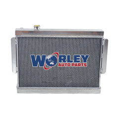2Wolrey Aluminum Radiator Fits HOLDEN TORANA LJ LC LH LX V8 MT