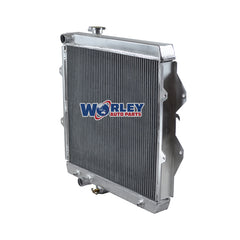 2Wolrey Aluminum Radiator Fits Hilux LN147 LN167 LN172 3.0 Diesel 5LE Engine